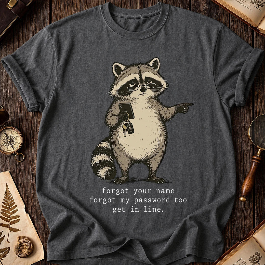 Name Forgot Raccoon T-Shirt product image 6