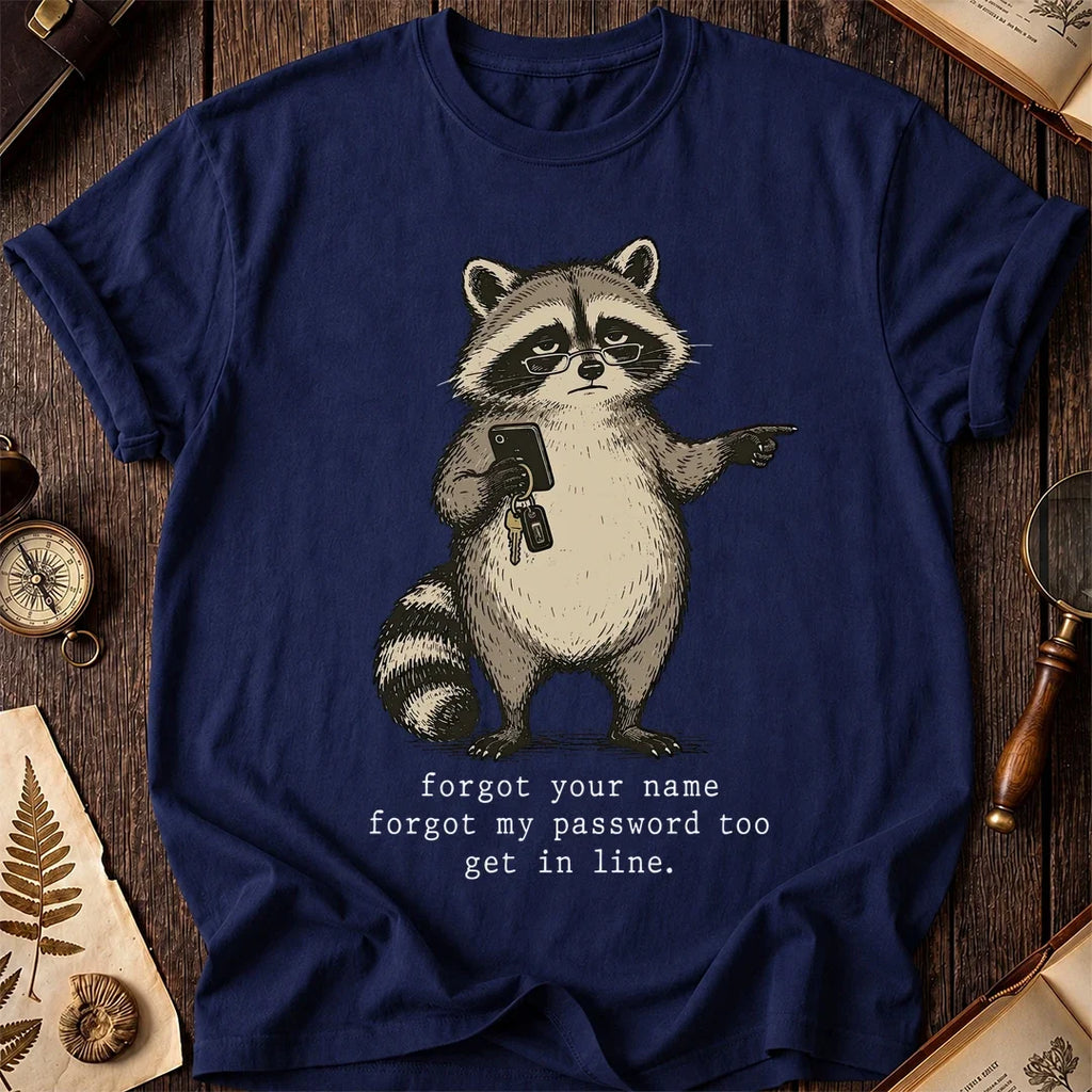 Name Forgot Raccoon T-Shirt product image 7
