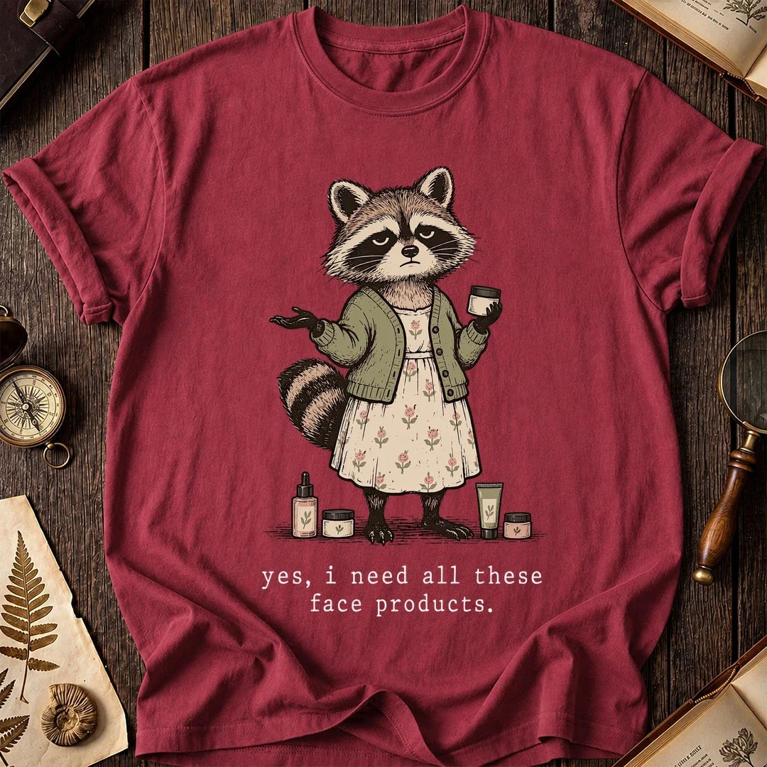 Need Stuff Raccoon T-Shirt product image 5
