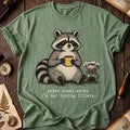 No Filters Raccoon T-Shirt product image 1