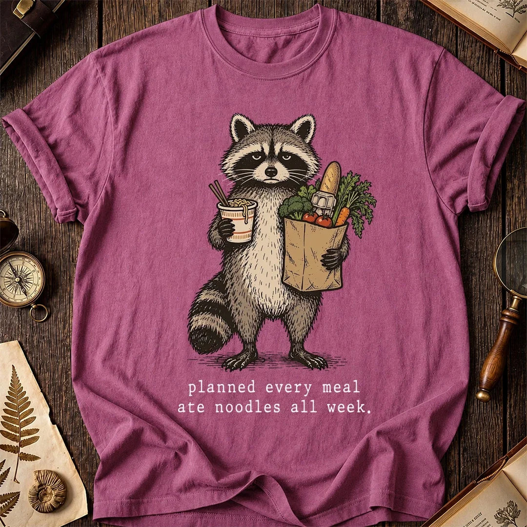 Noodle Week Raccoon T-Shirt product image 3