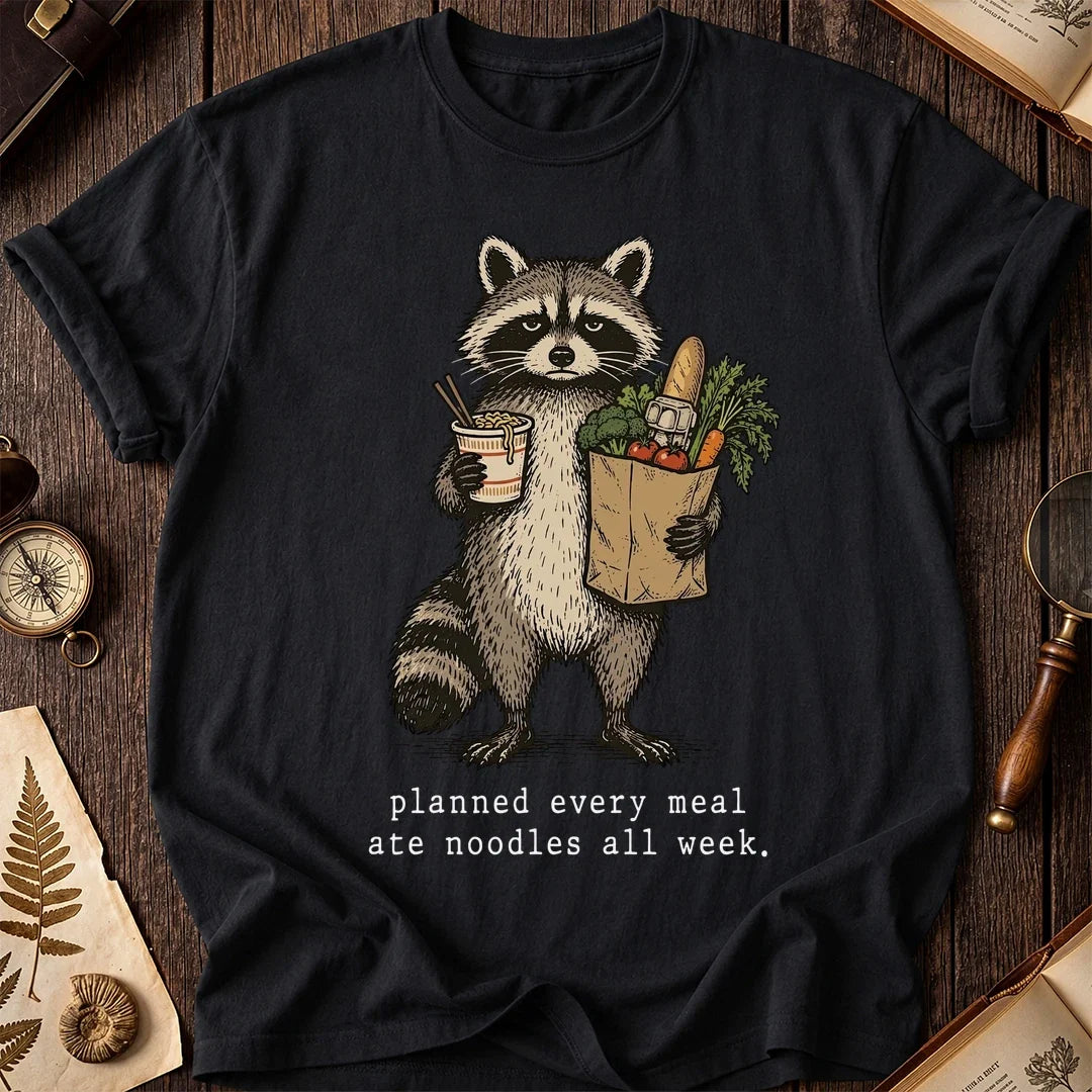 Noodle Week Raccoon T-Shirt product image 2