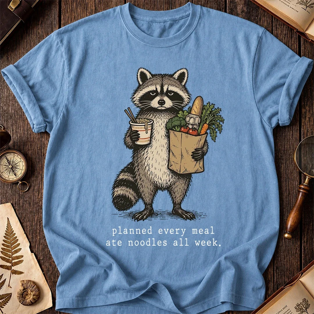 Noodle Week Raccoon T-Shirt product image 4