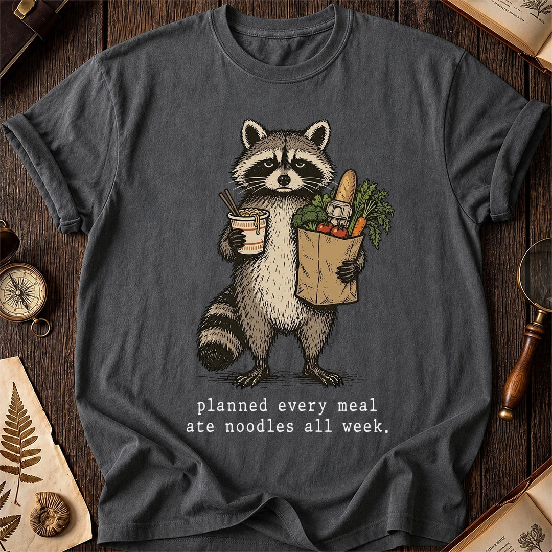 Noodle Week Raccoon T-Shirt product image 6