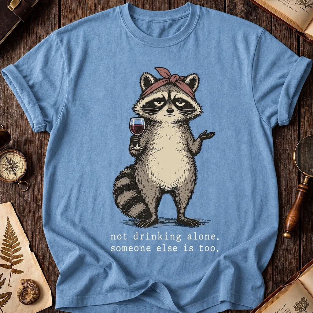 Not Alone Raccoon T-Shirt product image 4