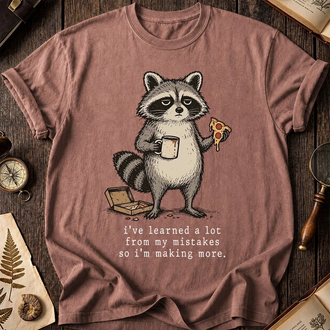 Pizza Wise Raccoon T-Shirt product image 8
