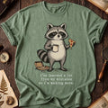 Pizza Wise Raccoon T-Shirt product image 1