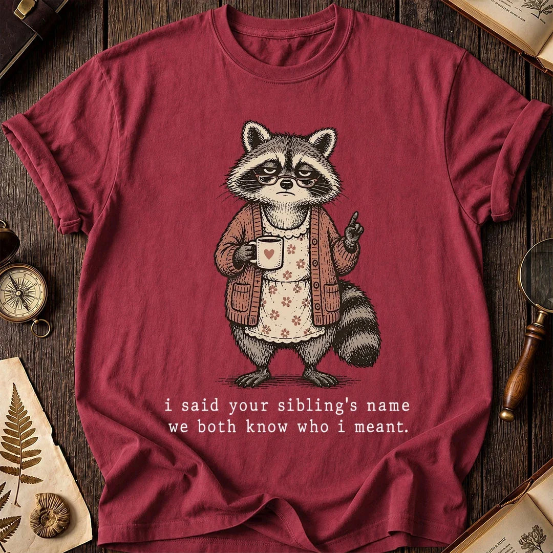 Sibling Mix Raccoon T-Shirt product image 5