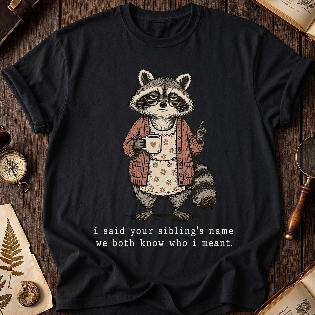 Sibling Mix Raccoon T-Shirt product image 2