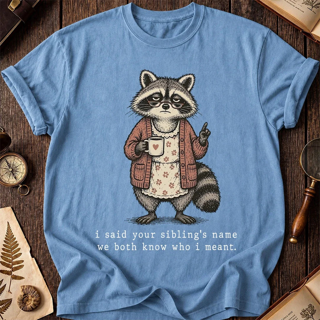 Sibling Mix Raccoon T-Shirt product image 4