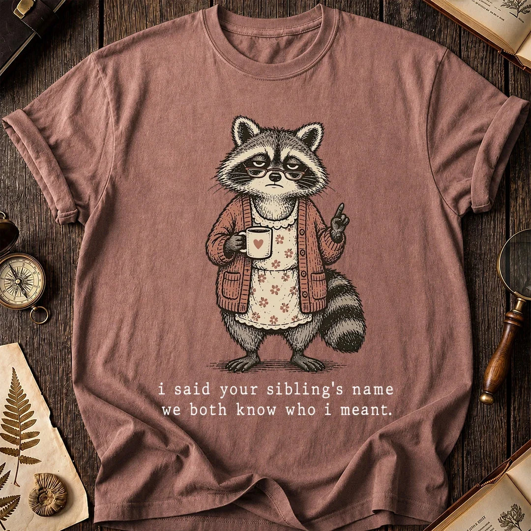 Sibling Mix Raccoon T-Shirt product image 8