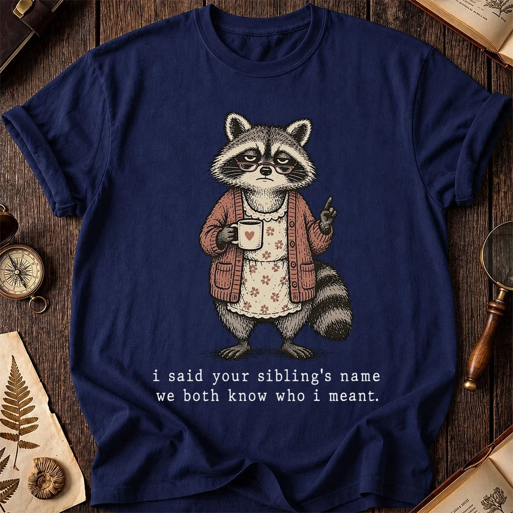 Sibling Mix Raccoon T-Shirt product image 7