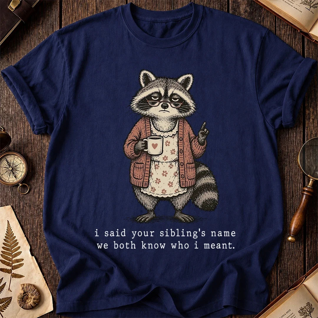 Sibling Mix Raccoon T-Shirt product image 7