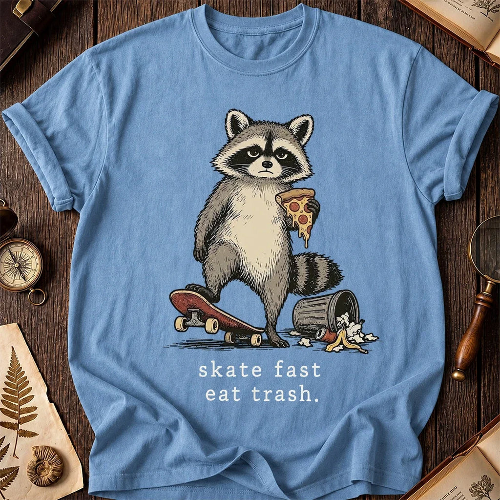 Skate Fast Raccoon T-Shirt product image 4