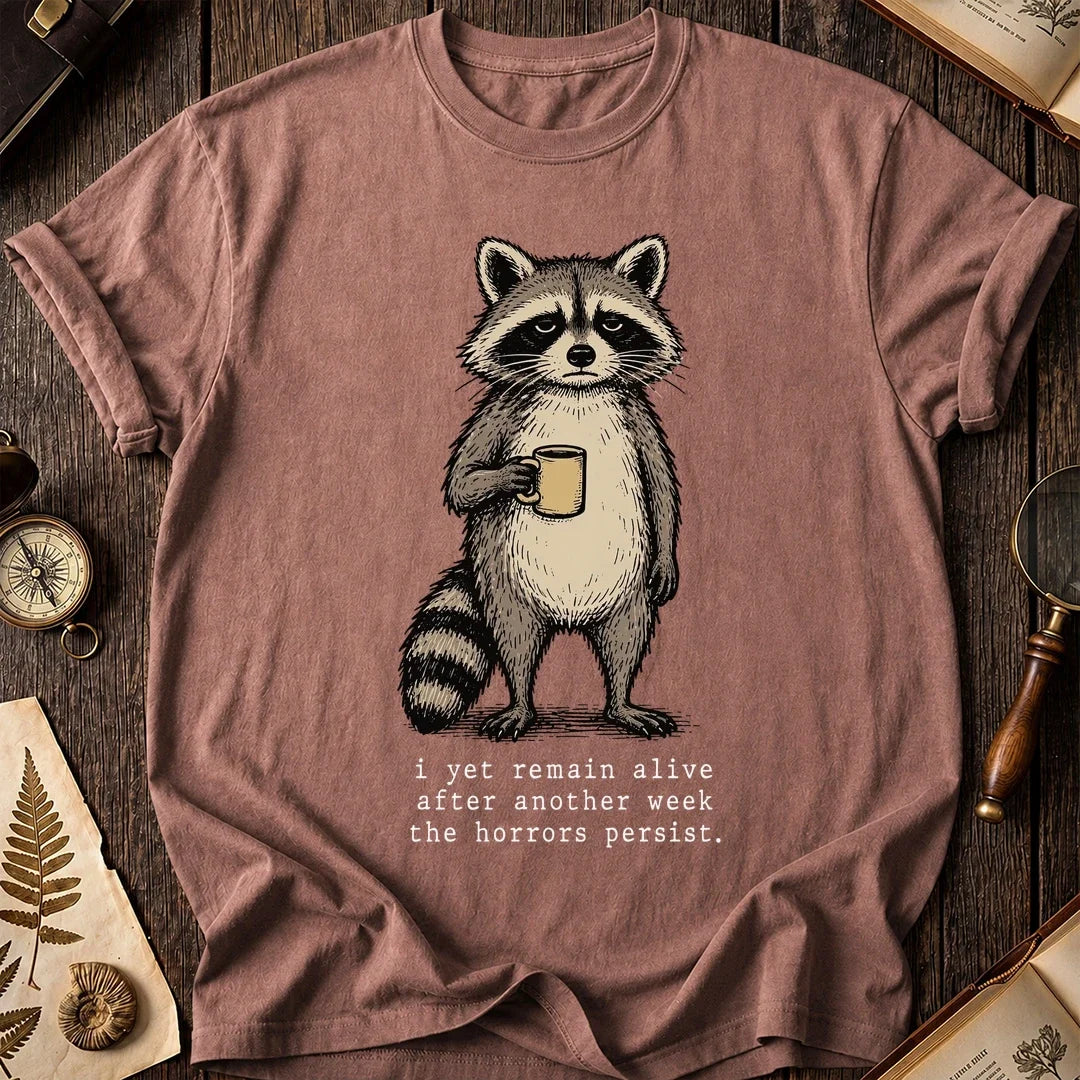 Still Alive Raccoon T-Shirt product image 8