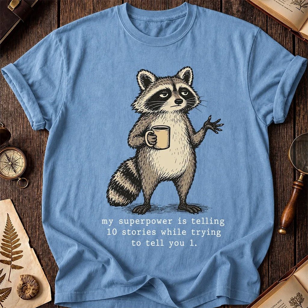 Story Power Raccoon T-Shirt product image 4