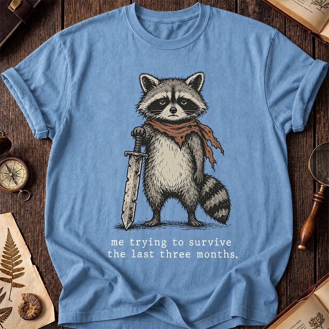Survival Raccoon T-Shirt product image 4