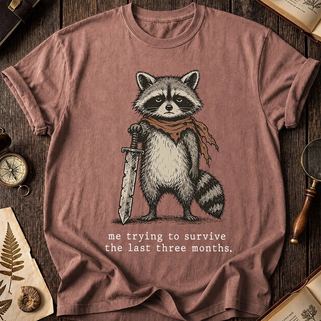 Survival Raccoon T-Shirt product image 8