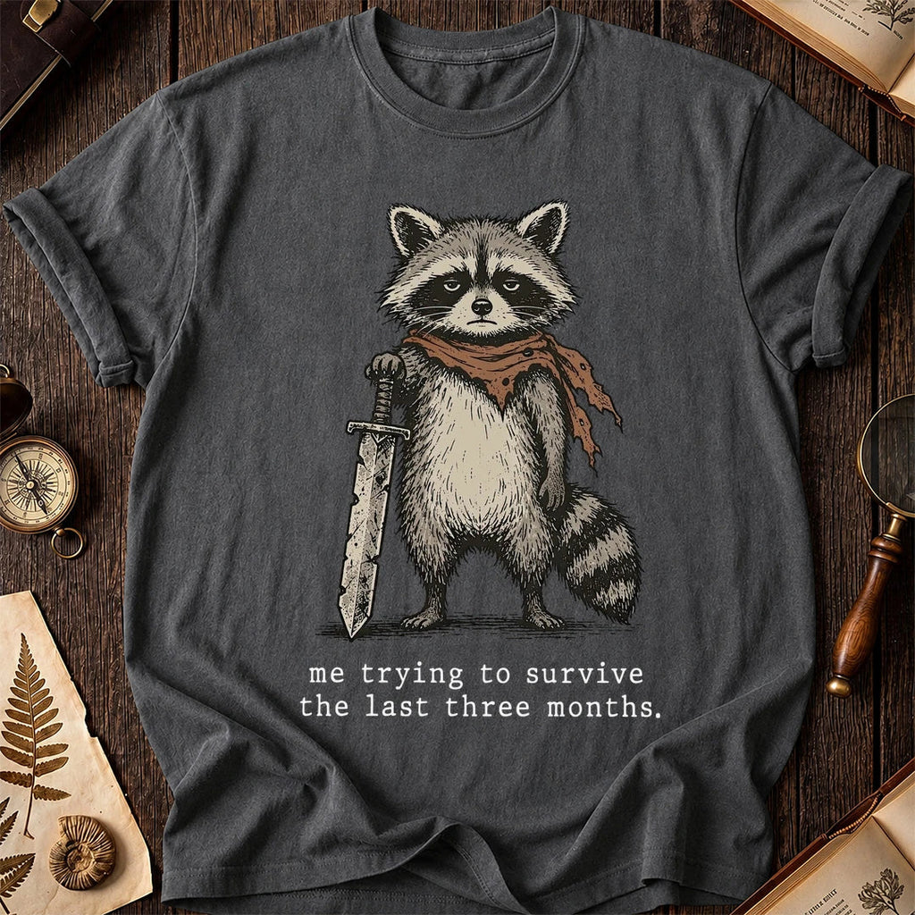 Survival Raccoon T-Shirt product image 6