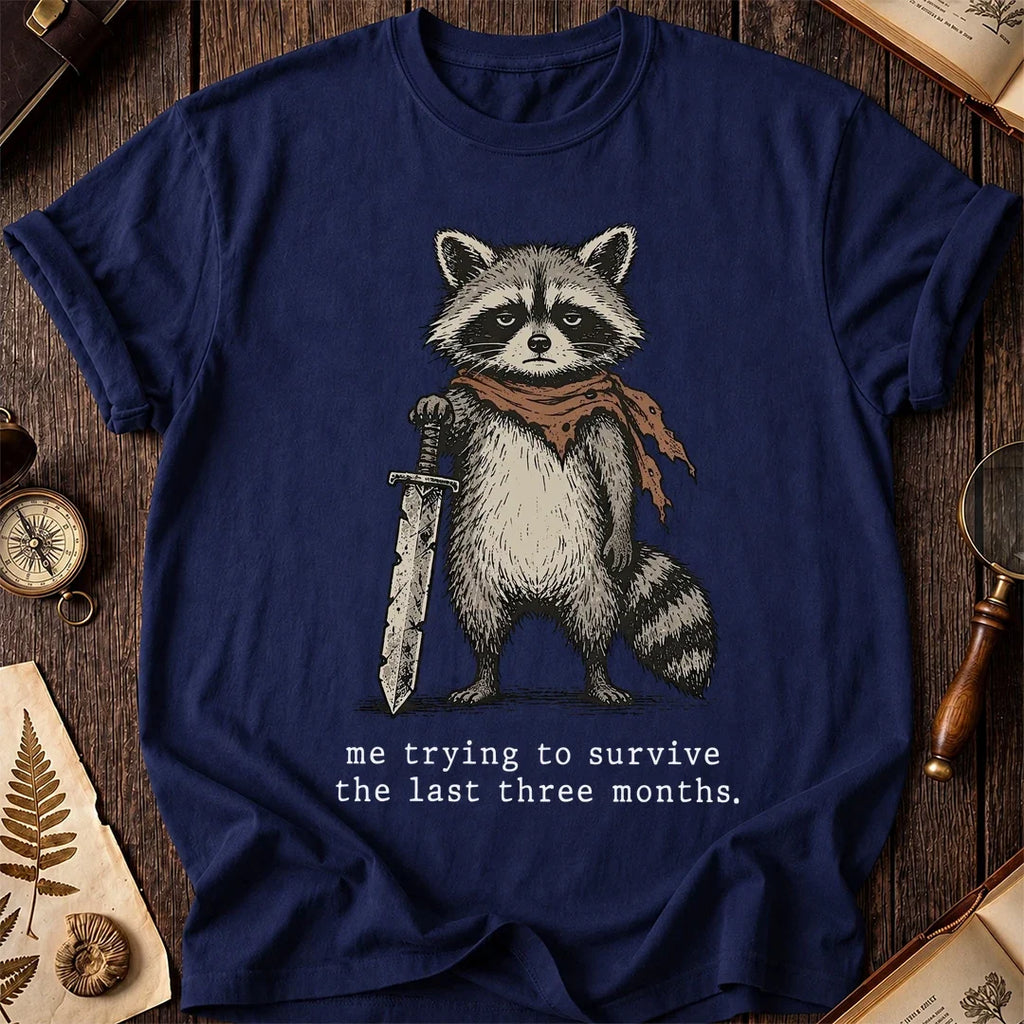 Survival Raccoon T-Shirt product image 7
