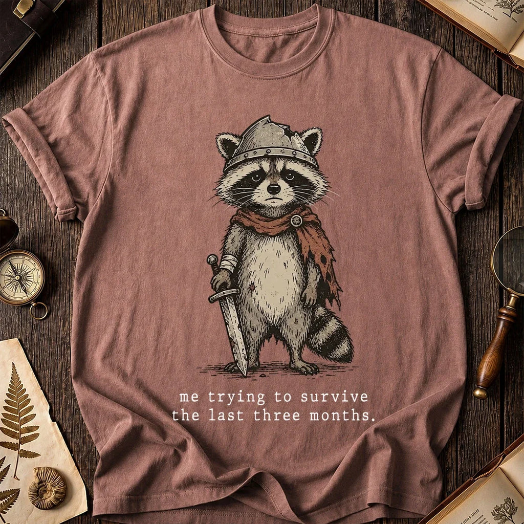 Survive Raccoon T-Shirt product image 8