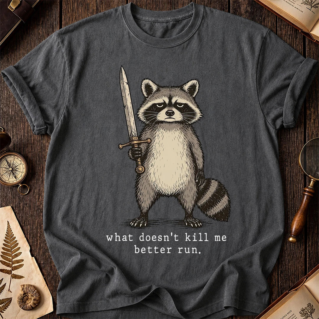 Sword Run Raccoon T-Shirt product image 6