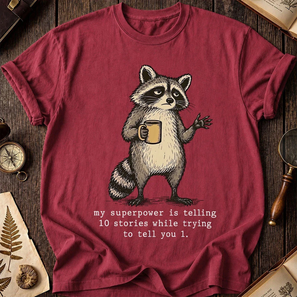 Ten Stories Raccoon T-Shirt product image 5
