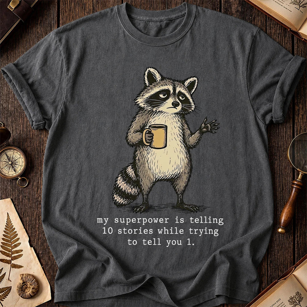 Ten Stories Raccoon T-Shirt product image 6