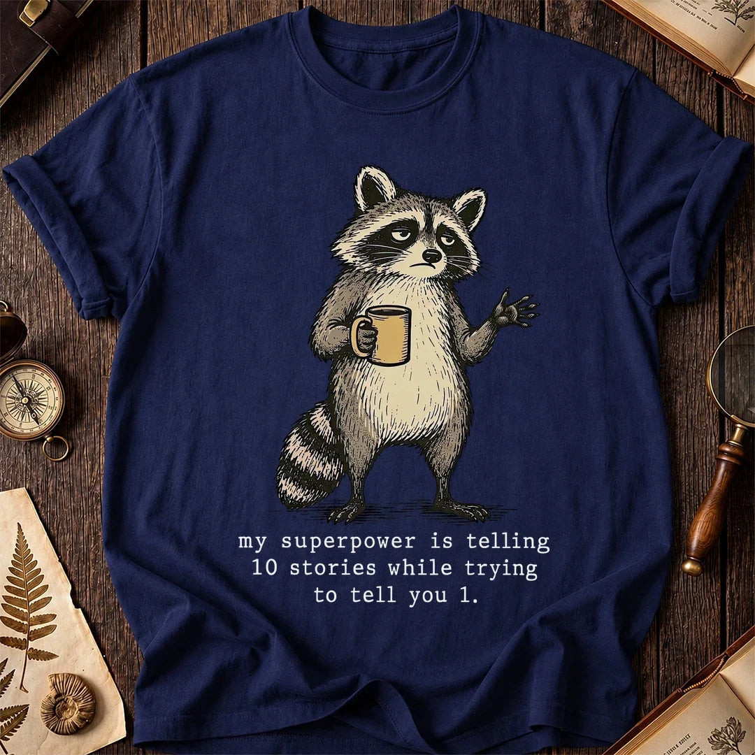 Ten Stories Raccoon T-Shirt product image 7