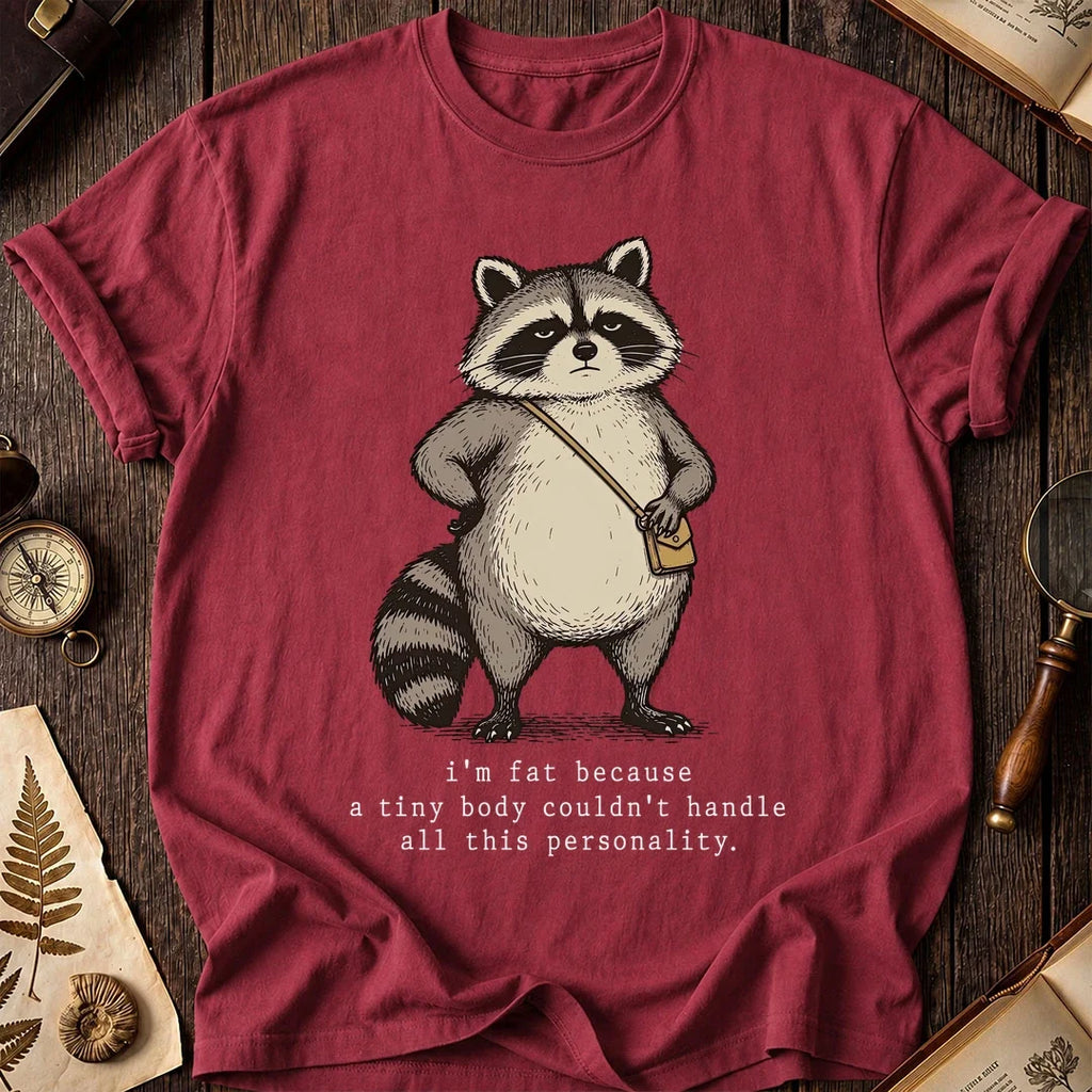 Tiny Body Raccoon T-Shirt product image 5