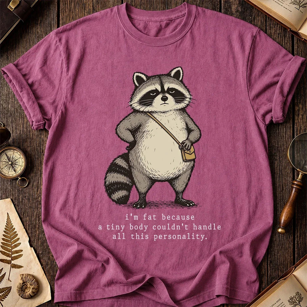 Tiny Body Raccoon T-Shirt product image 3