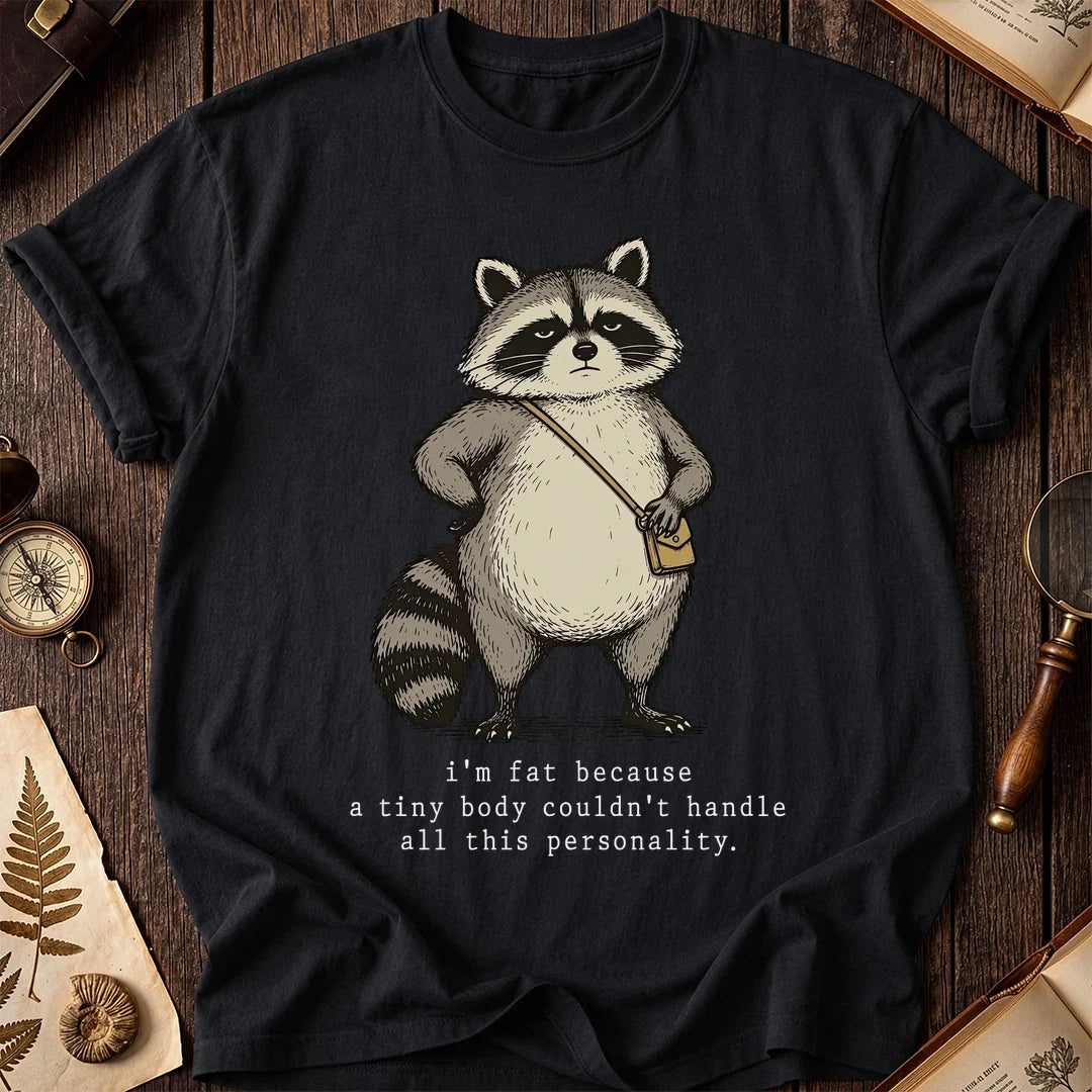 Tiny Body Raccoon T-Shirt product image 2