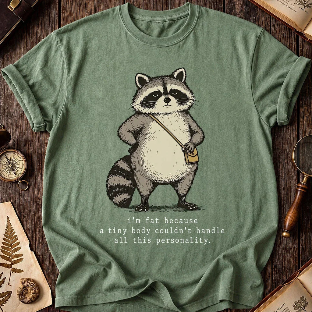 Tiny Body Raccoon T-Shirt product image 1