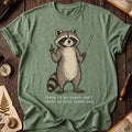 Trash Can Raccoon T-Shirt product image 1