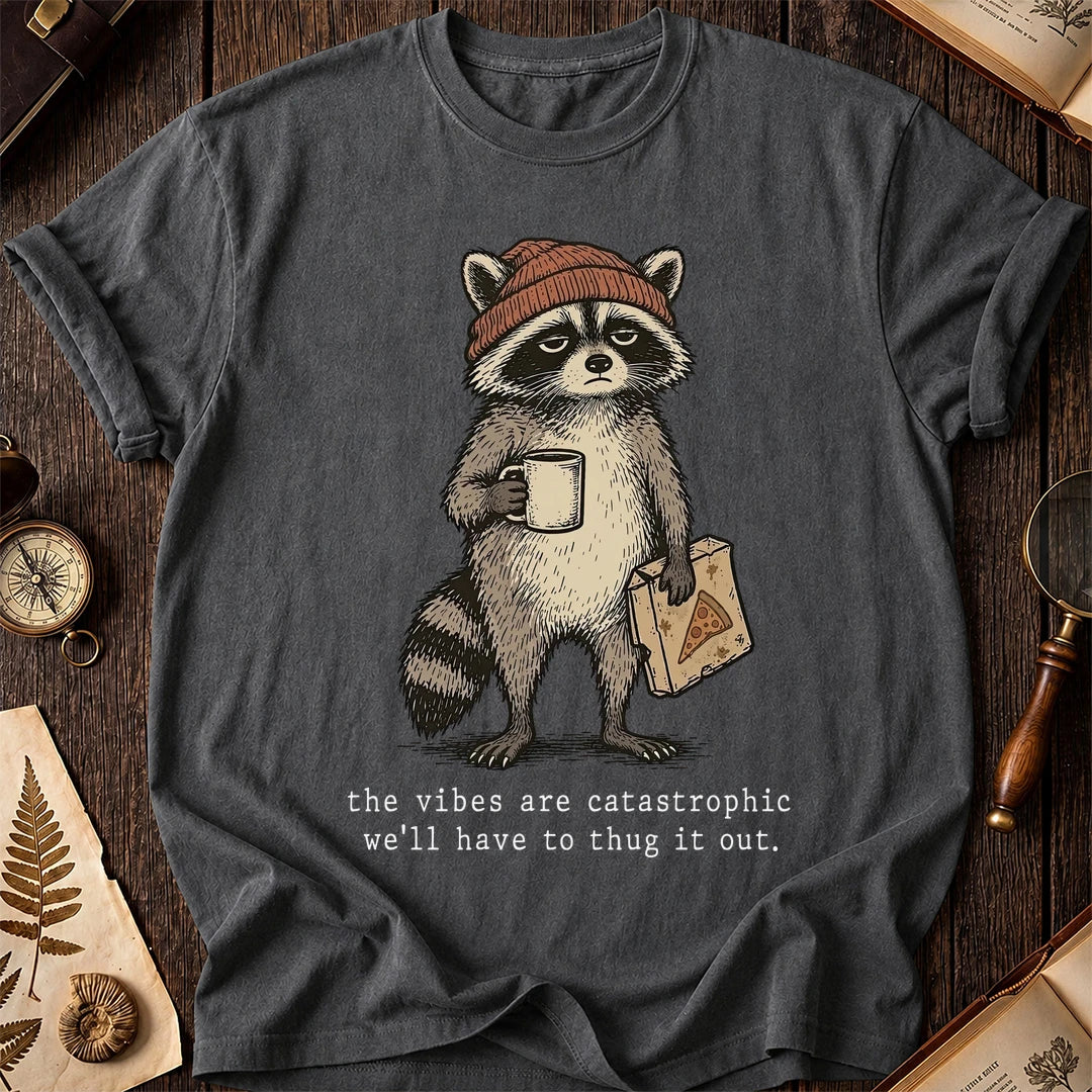 Vibe Crisis Raccoon T-Shirt product image 6