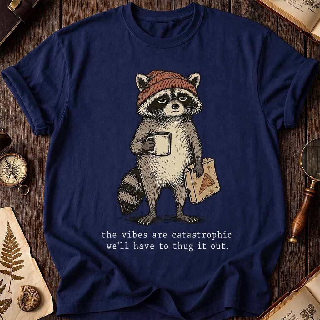 Vibe Crisis Raccoon T-Shirt product image 7
