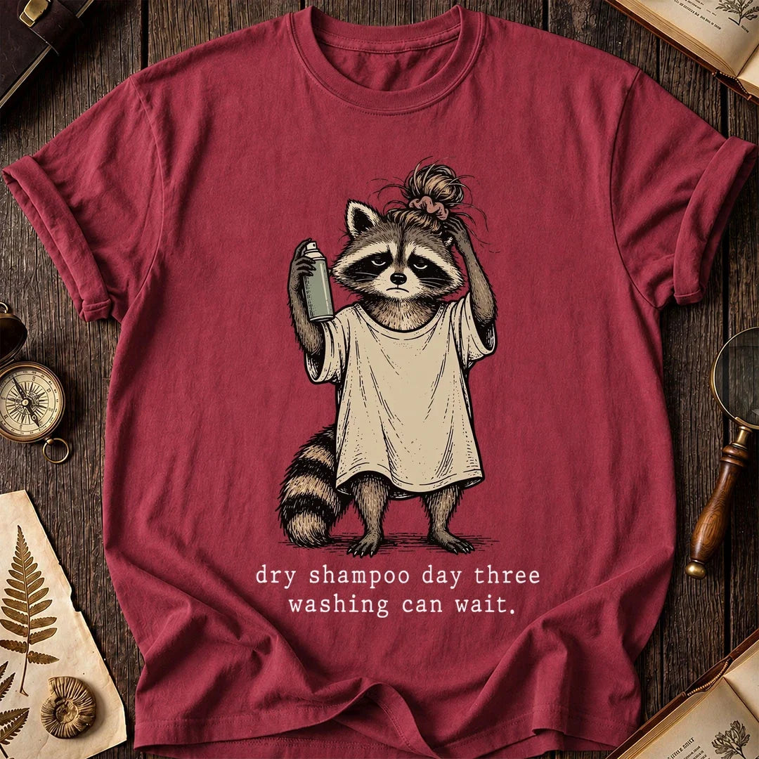 Wash Later Raccoon T-Shirt product image 5