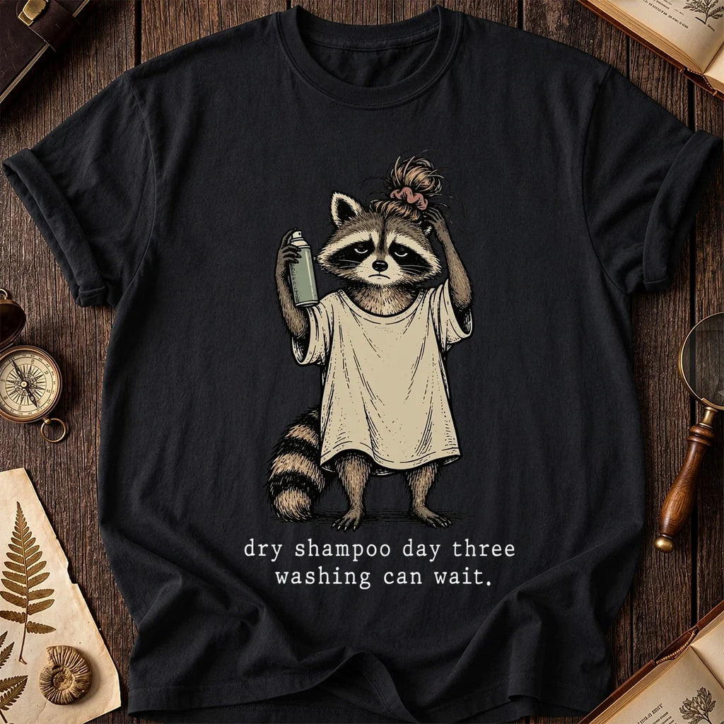 Wash Later Raccoon T-Shirt product image 2