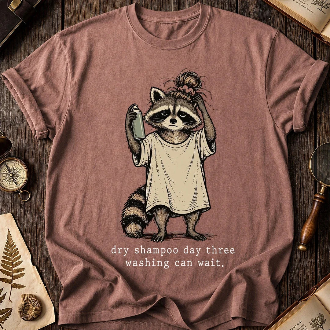 Wash Later Raccoon T-Shirt product image 8