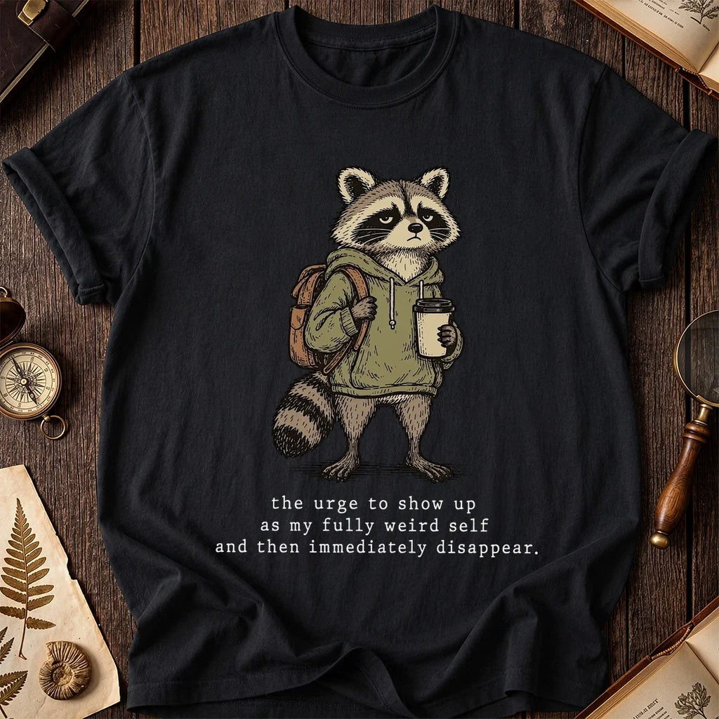 Weird Self Raccoon T-Shirt product image 2