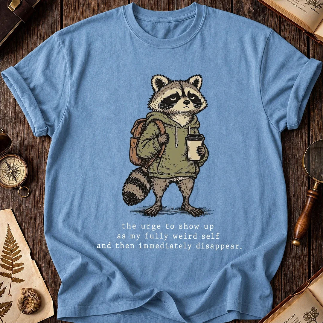 Weird Self Raccoon T-Shirt product image 4