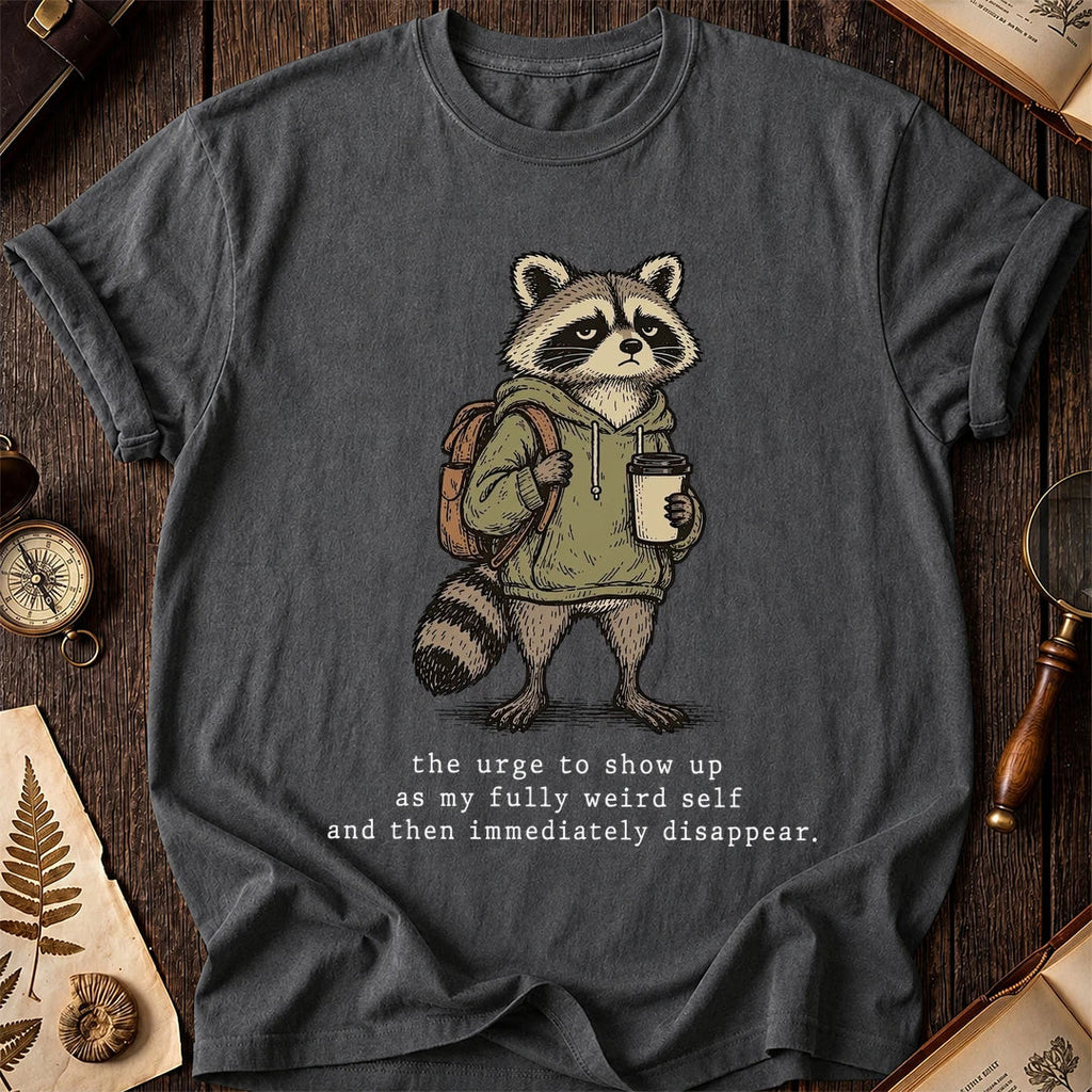 Weird Self Raccoon T-Shirt product image 6
