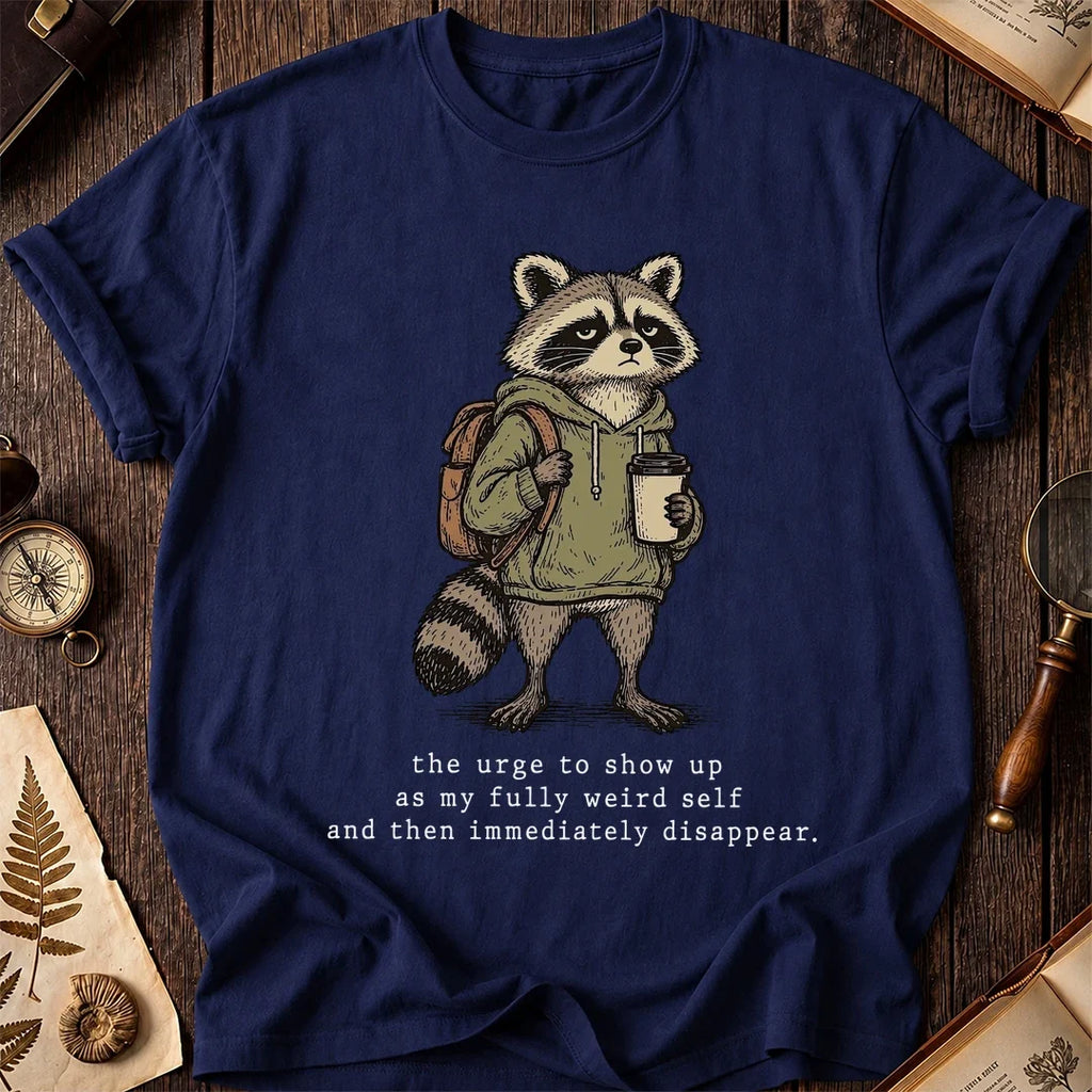 Weird Self Raccoon T-Shirt product image 7