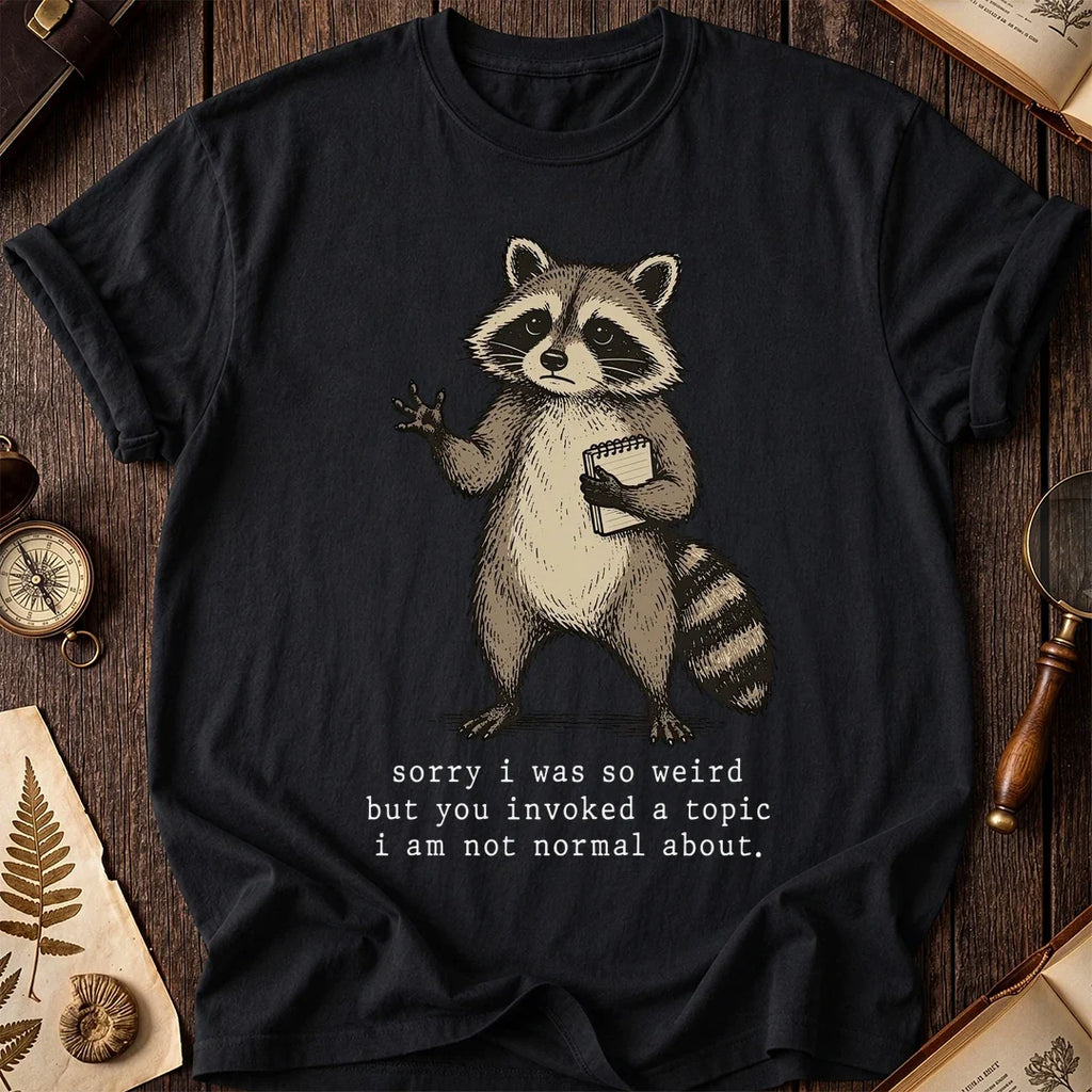 Weird Topic Raccoon T-Shirt product image 2