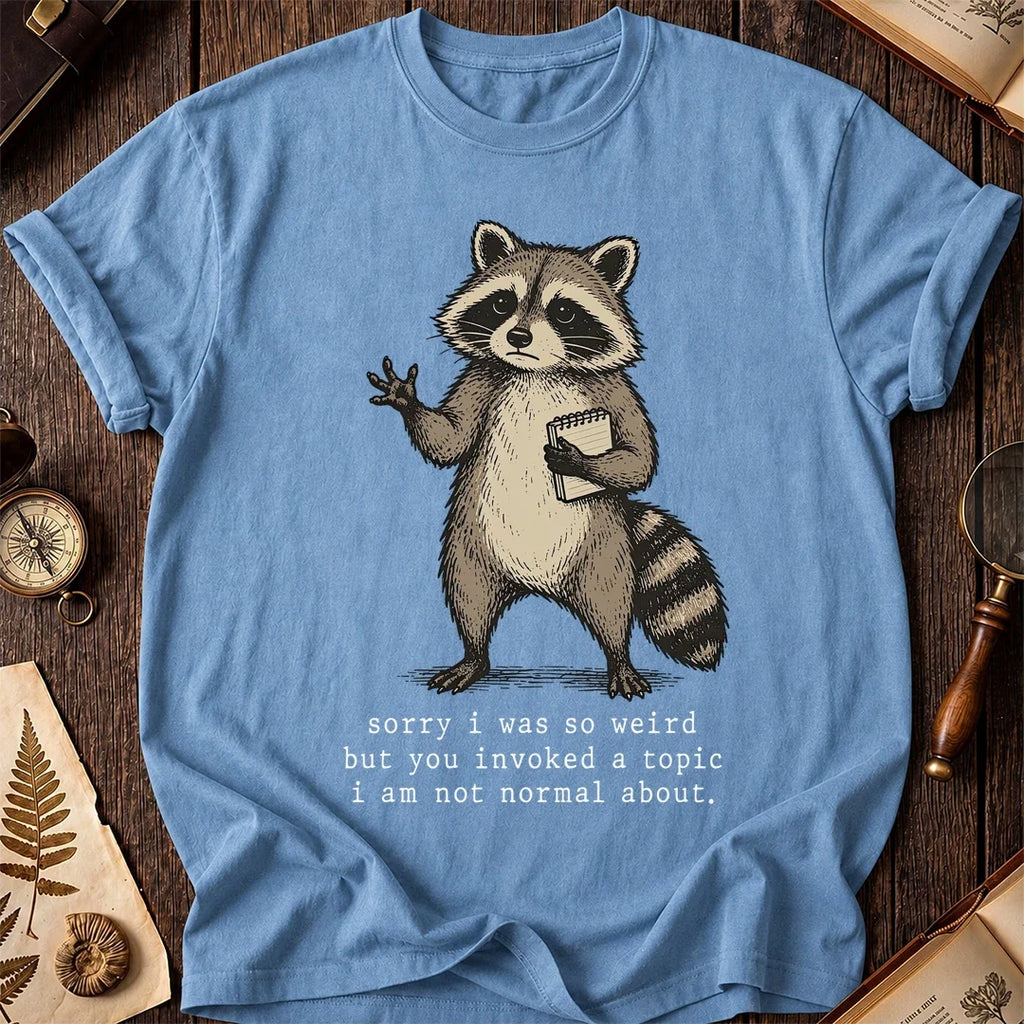 Weird Topic Raccoon T-Shirt product image 4