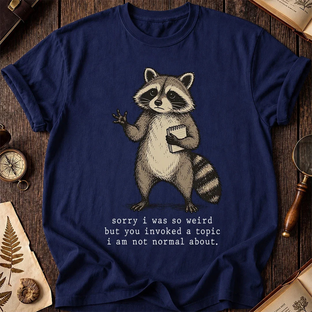 Weird Topic Raccoon T-Shirt product image 7