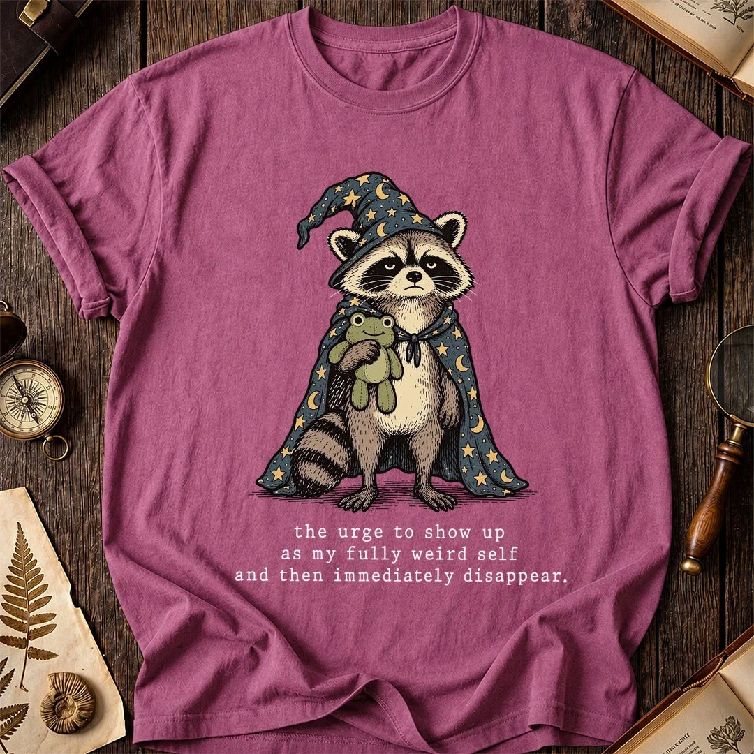 Wizard Self Raccoon T-Shirt product image 3