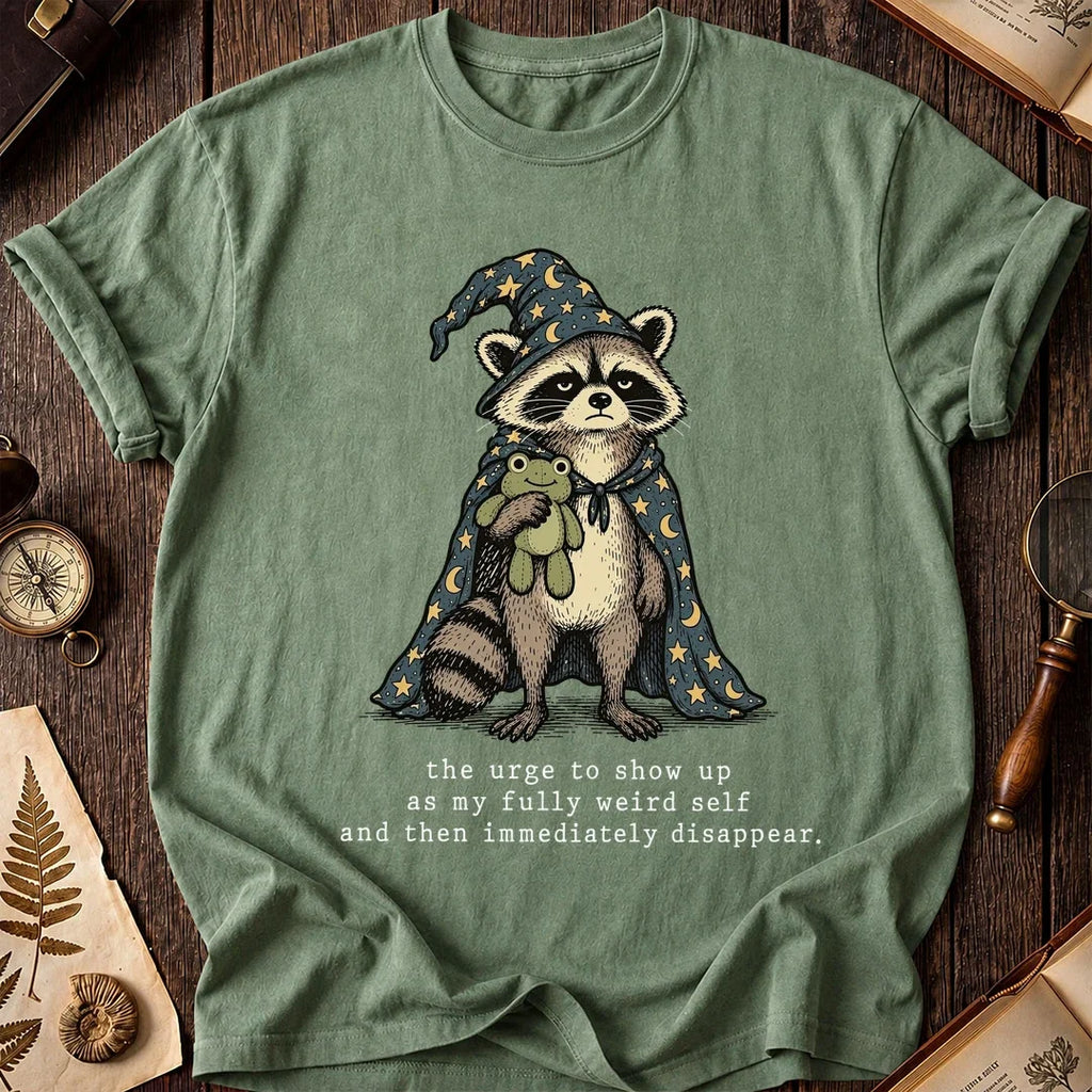 Wizard Self Raccoon T-Shirt product image 1