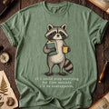 Worry More Raccoon T-Shirt product image 1
